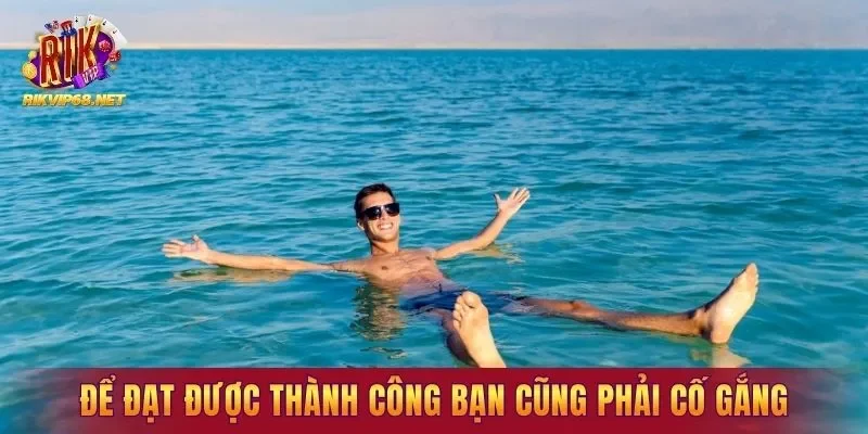 Để đạt được thành công bạn cũng phải cố gắng