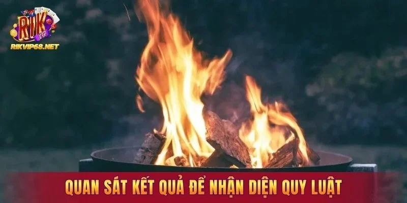 Quan sát kết quả thường xuyên để nhận diện quy luật