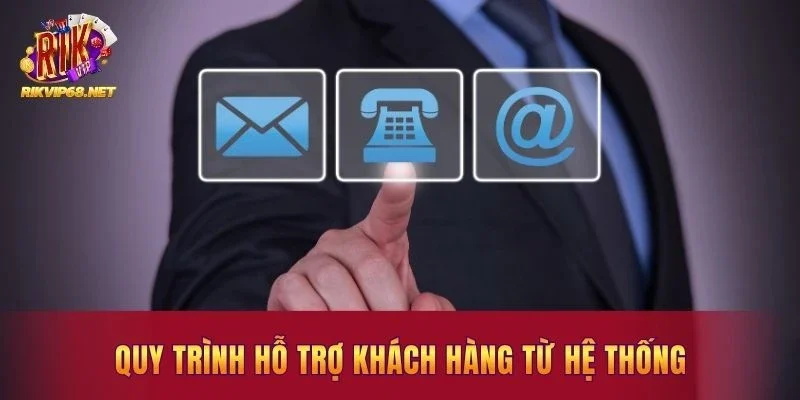 Quy trình hỗ trợ khách hàng chuyên nghiệp từ hệ thống